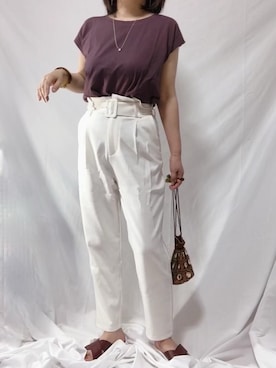 めるもさん（レディース・158cm）の夏コーディネート