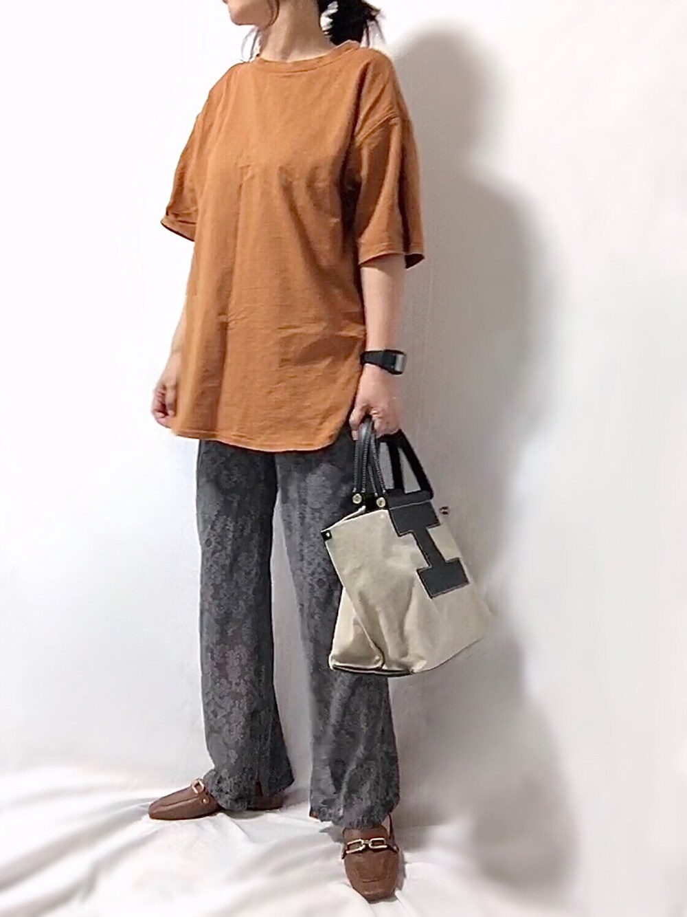スピックアンドスパン 【+81 BRANCA】ケーブルジャガードパンツ Spick and Span]【+81BRANCA】レースジャガードパンツ[品番