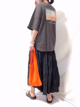 めるもさん（レディース・158cm）の夏コーディネート