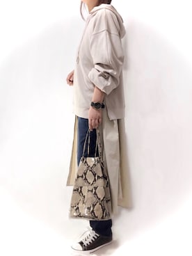 「リップスター」｜「アイテム（ワンピース/ドレス）」を使った、めるもさん（レディース・158cm）の秋コーディネート