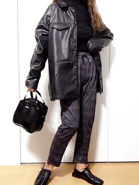 めるもさん（レディース・158cm）の秋コーディネート