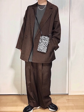 めるもさん（レディース・158cm）の秋コーディネート
