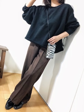 めるもさん（レディース・158cm）の冬コーディネート