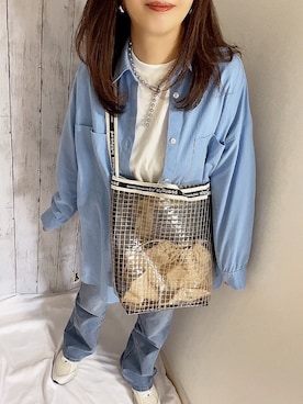 めるもさん（レディース・158cm）の春コーディネート