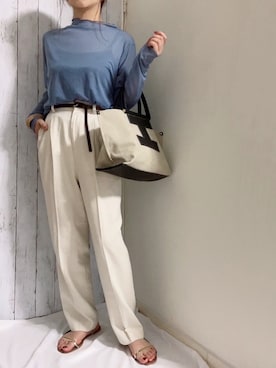 めるもさん（レディース・158cm）の春コーディネート