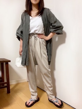 めるもさん（レディース・158cm）の春コーディネート