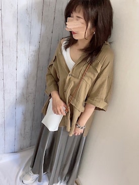 めるもさん（レディース・158cm）の夏コーディネート