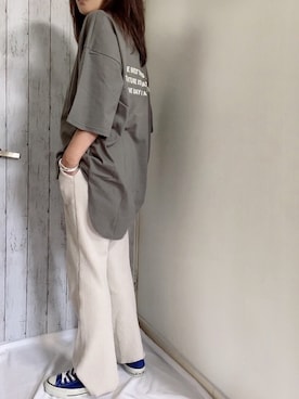 めるもさん（レディース・158cm）の夏コーディネート