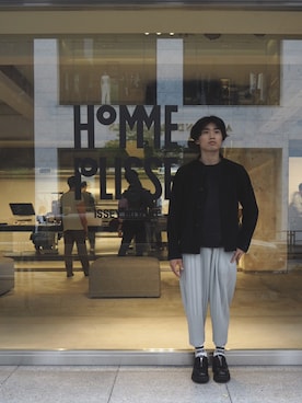 「ADER error（アーダーエラー）のアイテム（レッグウェア）」を使った、ごいすーさんさん（メンズ・162cm）の夏コーディネート