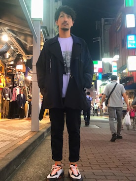 「AKOMPLICE（アコンプライス）のアイテム」を使った、youhei ohashiさん（メンズ・180cm）の秋コーディネート