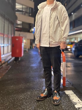 「アイテム（ブルゾン）」を使った、youhei ohashiさん（メンズ・180cm・40代）の春コーディネート