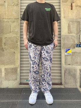 「GALLERY DEPT（ギャラリーデプト）のアイテム」を使った、youhei ohashiさん（メンズ・180cm）の春コーディネート