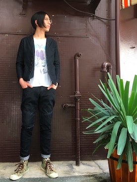 ジャン･ピエール･渡部さんのコーディネート