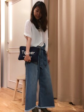 サヤカさん（レディース・162cm）の夏コーディネート