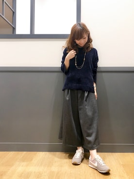「HusHusH（ハッシュアッシュ）のアイテム」を使った、じゅんさん（レディース・150cm）の秋コーディネート