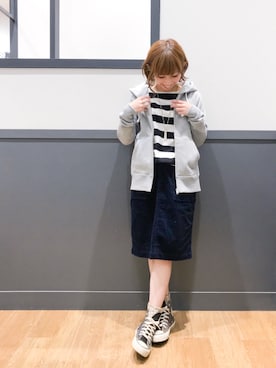 「HusHusH（ハッシュアッシュ）のアイテム」を使った、じゅんさん（レディース・150cm）の夏コーディネート