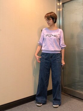 「Dita（ディータ）のアイテム（パンツ）」を使った、jNさん（レディース・158cm）の秋コーディネート