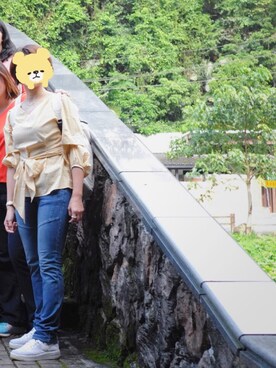 「Dita（ディータ）のアイテム（トップス）」を使った、jNさん（レディース・158cm）の秋コーディネート