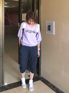 「a la sha（-）のアイテム」を使った、jNさん（レディース・158cm）の秋コーディネート