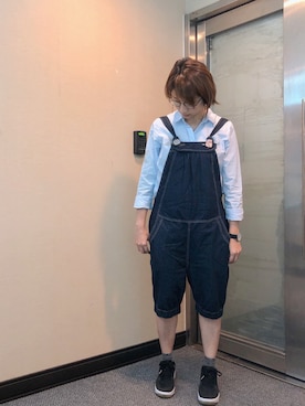 「a la sha（-）のアイテム」を使った、jNさん（レディース・158cm）の秋コーディネート