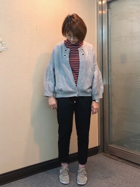 「Dita（ディータ）のアイテム（パンツ）」を使った、jNさん（レディース・158cm）の秋コーディネート