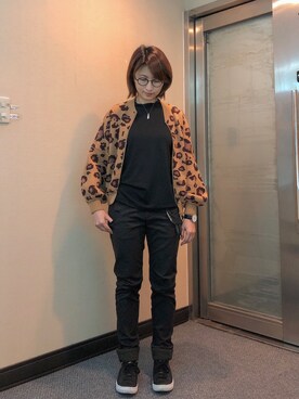 「a la sha（-）のアイテム」を使った、jNさん（レディース・158cm）の春コーディネート