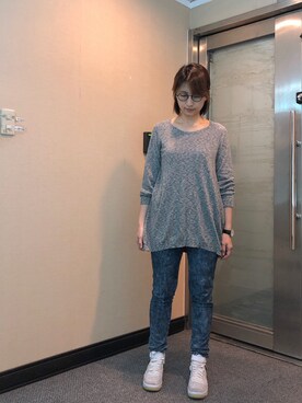 「Dita（ディータ）のアイテム（トップス）」を使った、jNさん（レディース・158cm）の春コーディネート