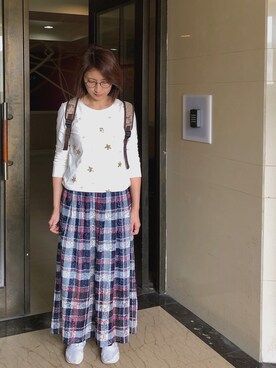 「Dita（ディータ）のアイテム（トップス）」を使った、jNさん（レディース・158cm）の春コーディネート