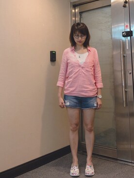 「PONY（ポニー）のアイテム」を使った、jNさん（レディース・158cm）の夏コーディネート