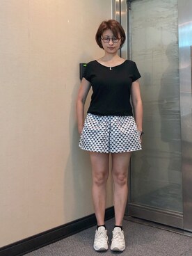 「Dita（ディータ）のアイテム（トップス）」を使った、jNさん（レディース・158cm）の夏コーディネート