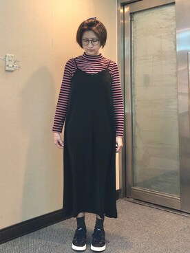 「TRAN泉（トラン）のアイテム」を使った、jNさん（レディース・158cm）の春コーディネート