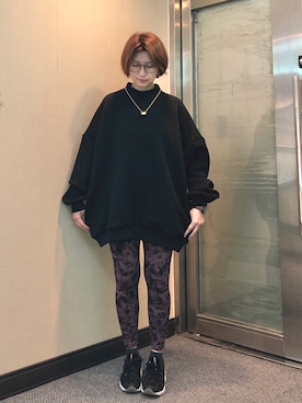 「0_1（リンイー）のアイテム」を使った、jNさん（レディース・158cm）の春コーディネート