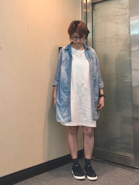 「Dita（ディータ）のアイテム（ワンピース/ドレス）」を使った、jNさん（レディース・158cm）の夏コーディネート