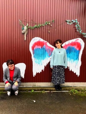 「オックスフォード」｜スエツギさん（レディース・145cm）の秋コーディネート