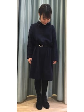 スエツギさん（レディース・145cm）の冬コーディネート