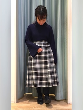 スエツギさん（レディース・145cm）の冬コーディネート