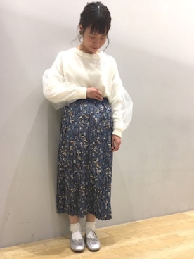 スエツギさん（レディース・145cm）の冬コーディネート