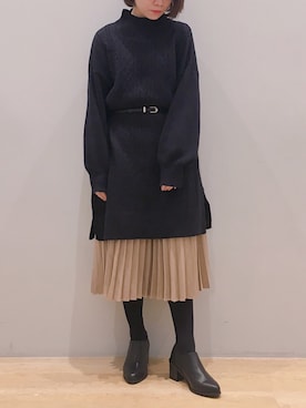 スエツギさん（レディース・145cm）の冬コーディネート