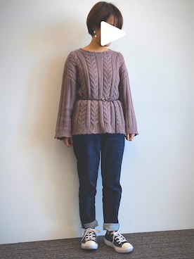 スエツギさん（レディース・145cm）の秋コーディネート