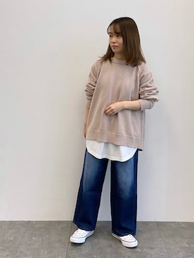 スエツギさん（レディース・145cm）の冬コーディネート