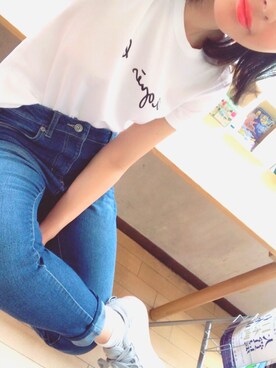 uさん（レディース・158cm）の夏コーディネート