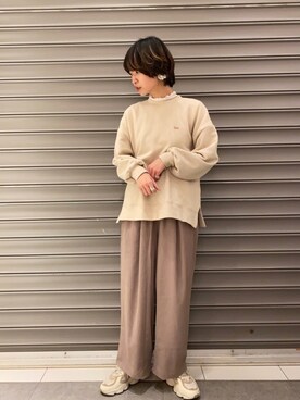 のっちさん(レディース・161cm)の冬コーディネート