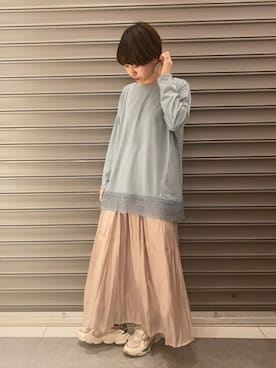 のっちさん（レディース・161cm）の春コーディネート