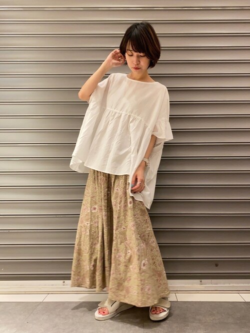 Earth Music Ecologyのちさんのシャツ ブラウスを使ったコーディネート Zozotown