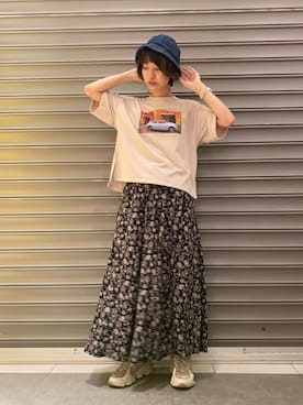 のっちさん（レディース・162cm）の夏コーディネート