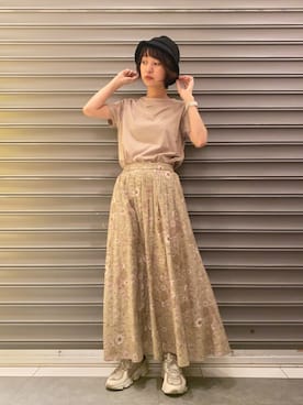 のっちさん（レディース・162cm）の夏コーディネート