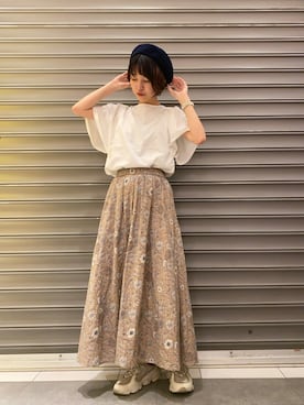 のっちさん（レディース・162cm）の夏コーディネート