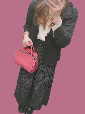 「Marc by Marc Jacobs（マークバイマークジェイコブス）のアイテム（ヘアゴム）」を使った、kaさん（レディース・167cm）の秋コーディネート
