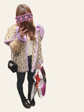 「お買い物」｜「アイテム（ブーツ）」を使った、kaさん（レディース・167cm）の冬コーディネート