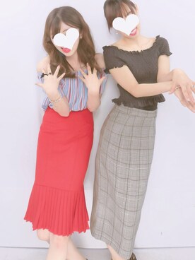 「Marc by Marc Jacobs（マークバイマークジェイコブス）のアイテム（リング）」を使った、kaさん（レディース・167cm）の夏コーディネート
